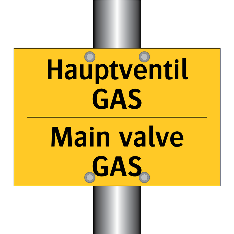 Hauptventil GAS - Main valve GAS
