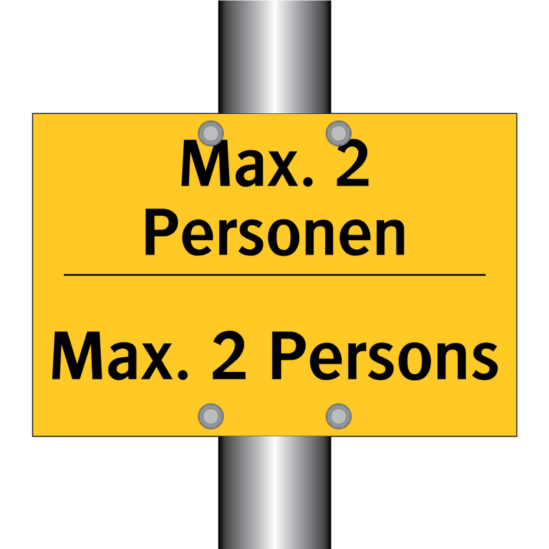 Max. 2 Personen - Max. 2 Persons