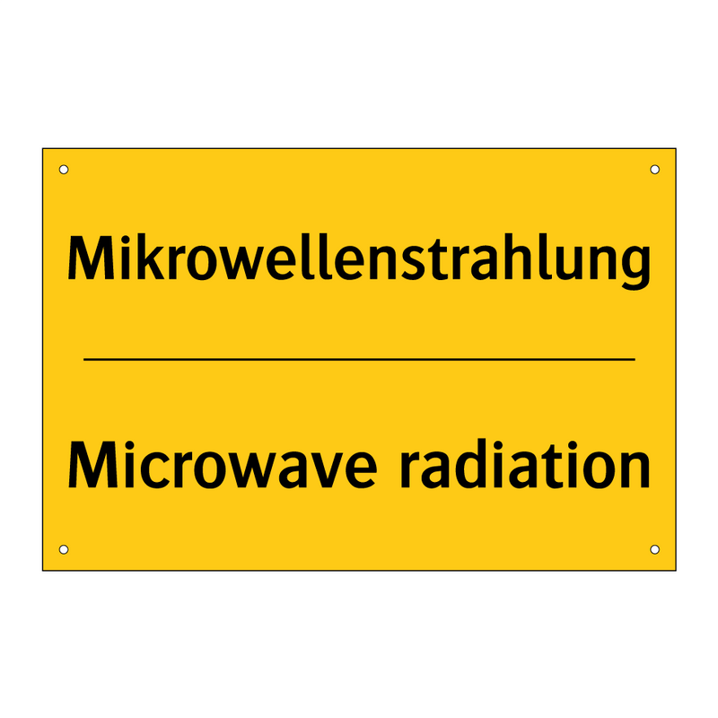 Mikrowellenstrahlung - Microwave radiation