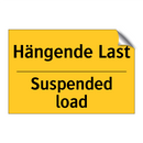 Hängende Last - Suspended load