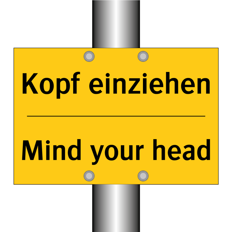 Kopf einziehen - Mind your head