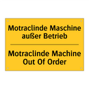 Motraclinde Maschine außer Betrieb/.../ - Motraclinde Machine Out Of Order/.../