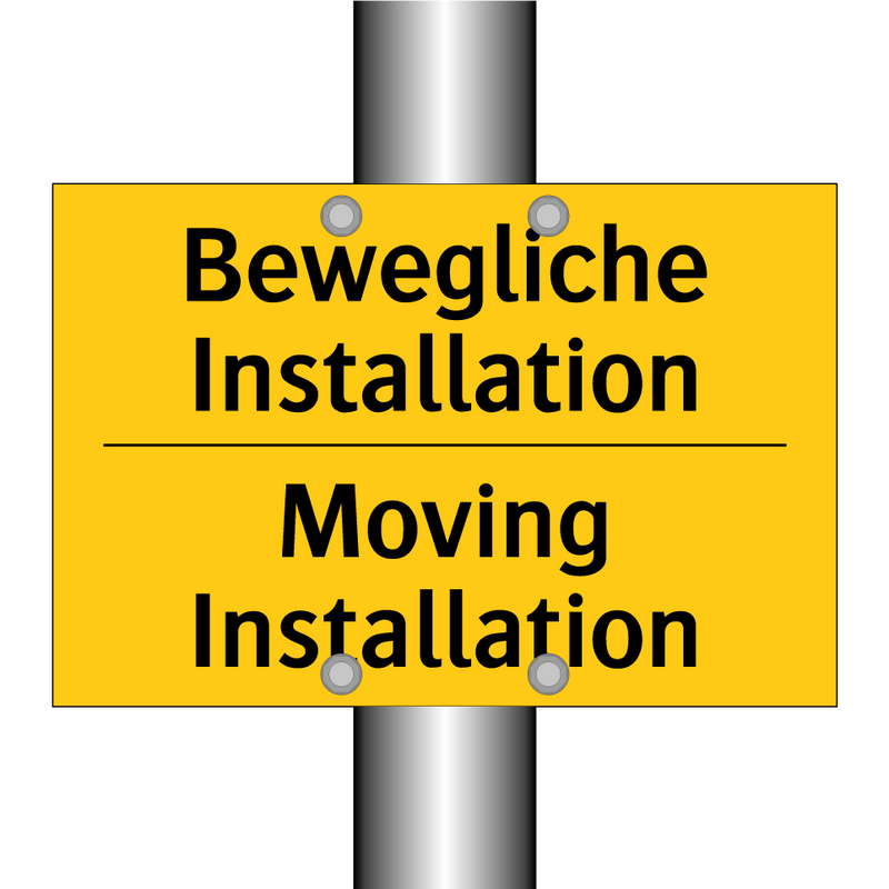 Bewegliche Installation - Moving Installation