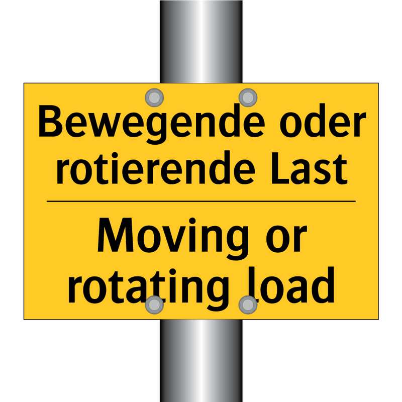 Bewegende oder rotierende Last - Moving or rotating load