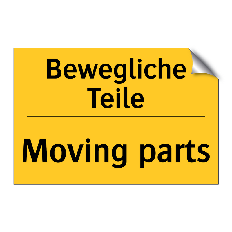 Bewegliche Teile - Moving parts