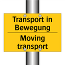Transport in Bewegung - Moving transport