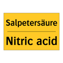 Salpetersäure - Nitric acid