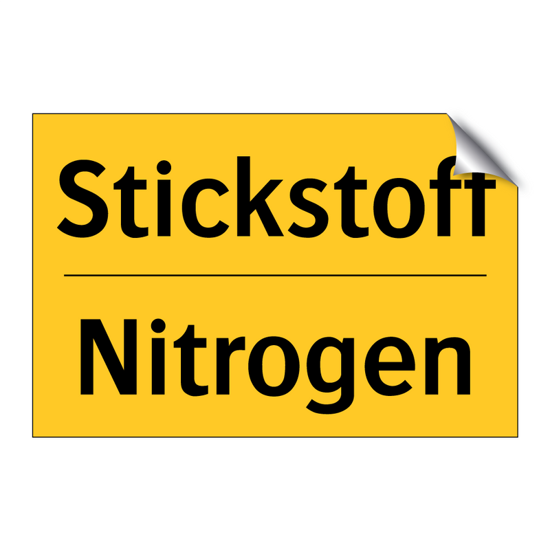 Stickstoff - Nitrogen
