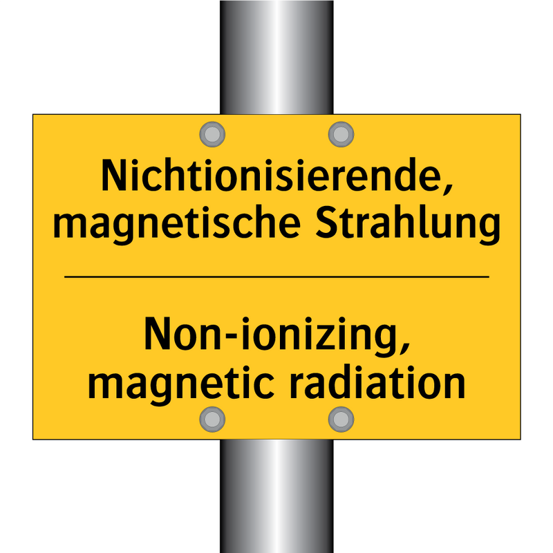 Nichtionisierende, magnetische /.../ - Non-ionizing, magnetic radiation/.../
