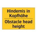 Hindernis in Kopfhöhe - Obstacle head height