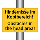 Hindernisse im Kopfbereich! - Obstacles in the head area!