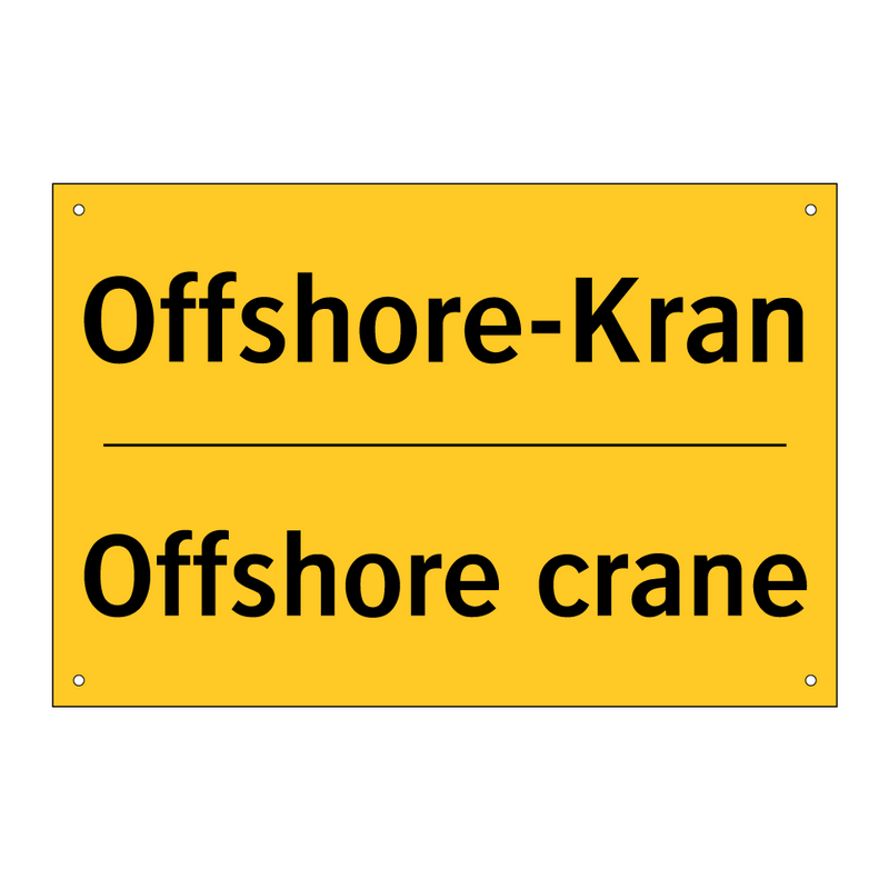 Offshore-Kran - Offshore crane
