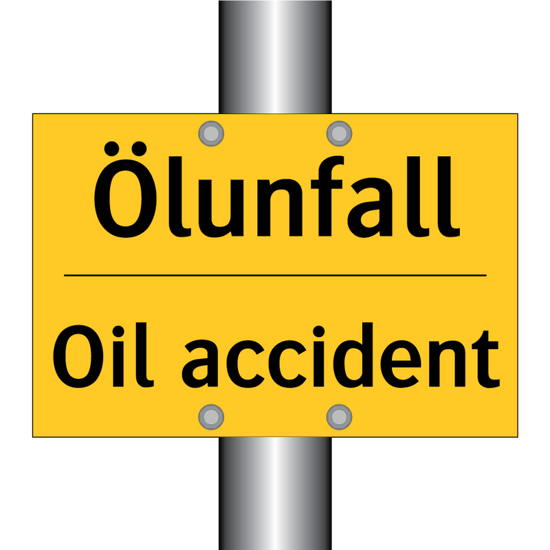 Ölunfall - Oil accident