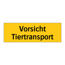 Vorsicht Tiertransport