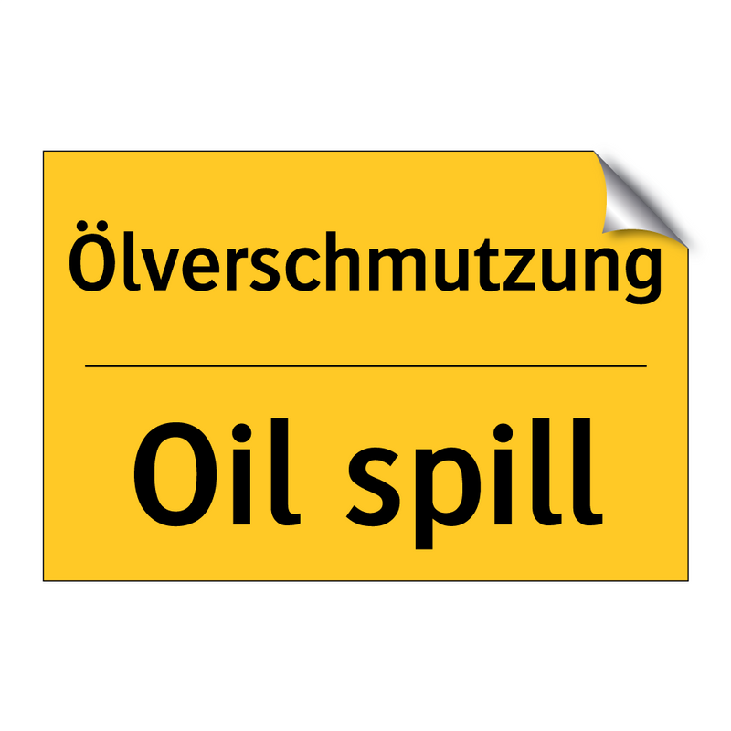 Ölverschmutzung - Oil spill