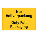Nur Vollverpackung - Only Full Packaging