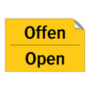 Offen - Open