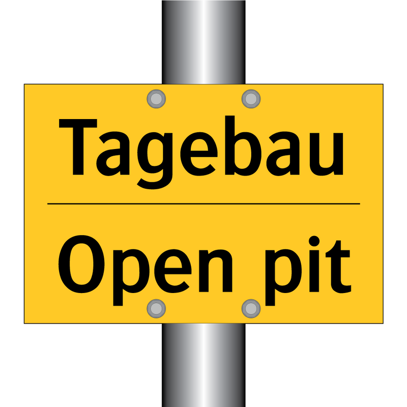 Tagebau - Open pit