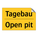 Tagebau - Open pit
