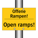 Offene Rampen! - Open ramps!