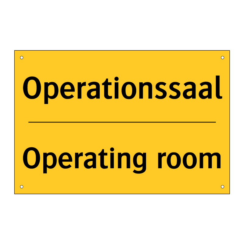 Operationssaal - Operating room