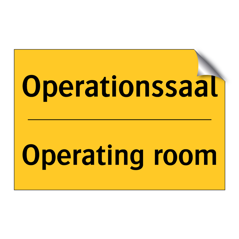 Operationssaal - Operating room