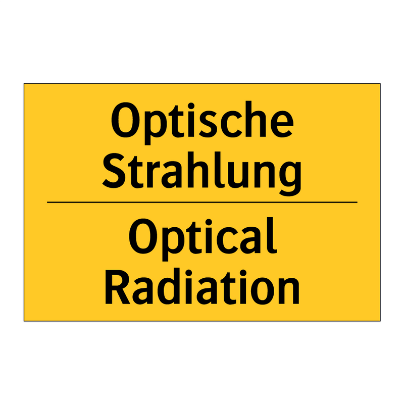 Optische Strahlung - Optical Radiation