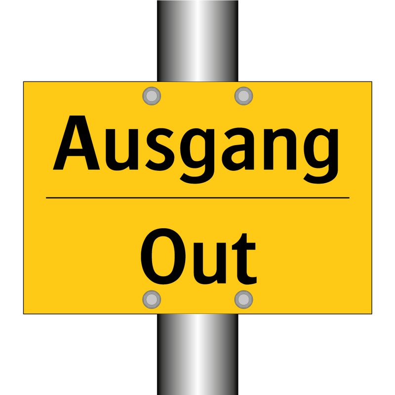 Ausgang - Out