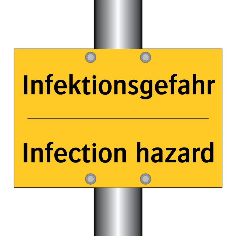 Infektionsgefahr - Infection hazard