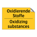 Oxidierende Stoffe - Oxidizing substances
