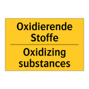 Oxidierende Stoffe - Oxidizing substances