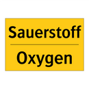 Sauerstoff - Oxygen