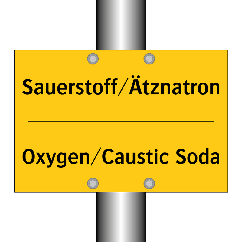 Sauerstoff/Ätznatron - Oxygen/Caustic Soda