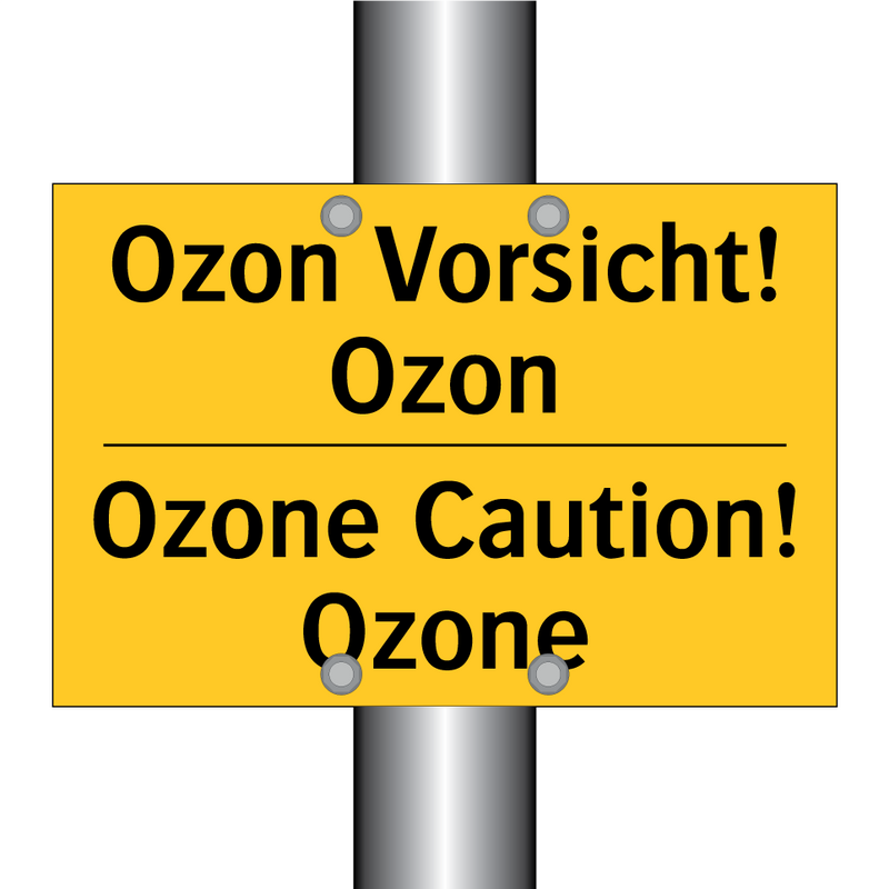 Ozon Vorsicht! Ozon - Ozone Caution! Ozone