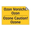 Ozon Vorsicht! Ozon - Ozone Caution! Ozone