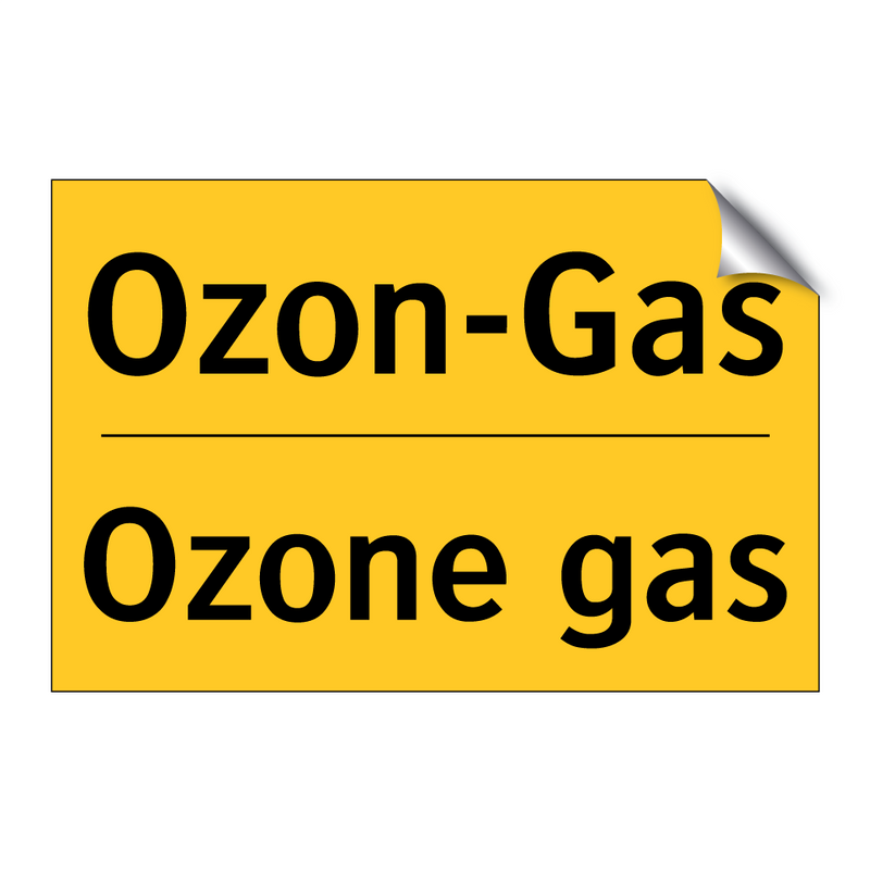 Ozon-Gas - Ozone gas