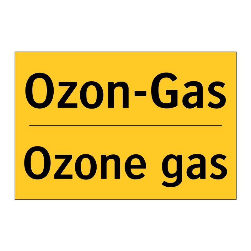 Ozon-Gas - Ozone gas