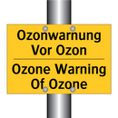 Ozonwarnung Vor Ozon - Ozone Warning Of Ozone