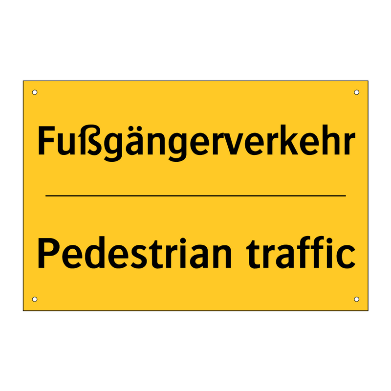 Fußgängerverkehr - Pedestrian traffic