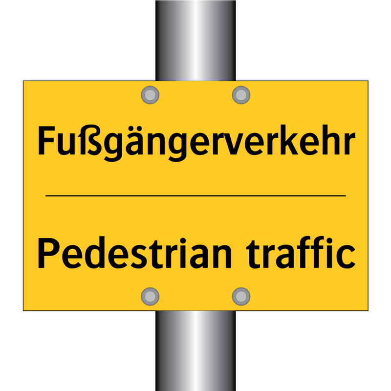 Fußgängerverkehr - Pedestrian traffic