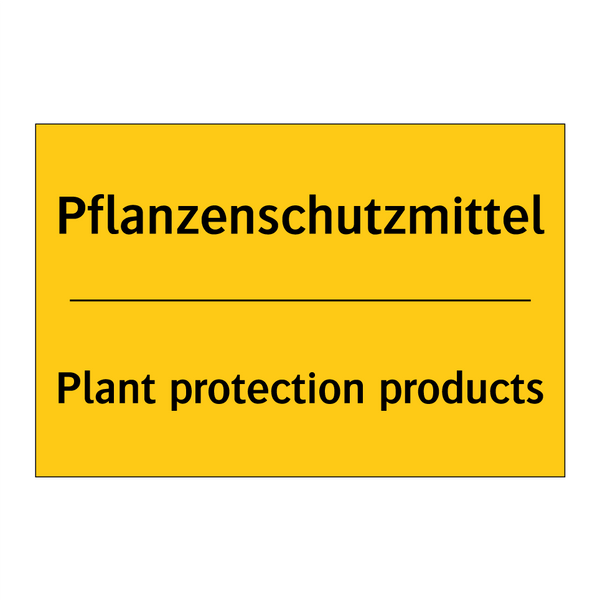 Pflanzenschutzmittel - Plant protection products