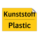 Kunststoff - Plastic