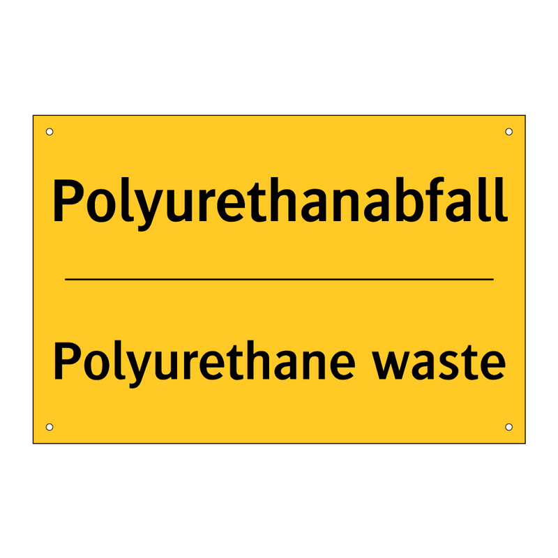 Polyurethanabfall - Polyurethane waste