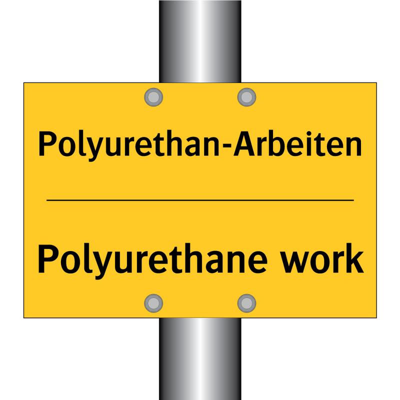 Polyurethan-Arbeiten - Polyurethane work