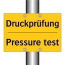 Druckprüfung - Pressure test