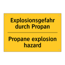 Explosionsgefahr durch Propan - Propane explosion hazard
