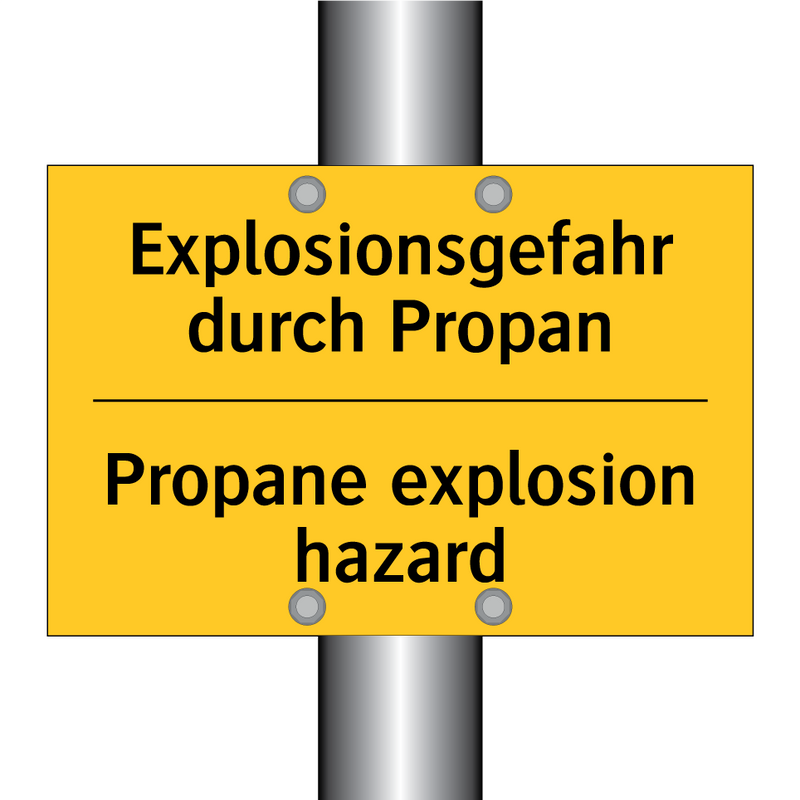 Explosionsgefahr durch Propan - Propane explosion hazard