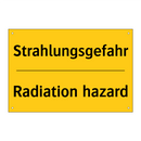 Strahlungsgefahr - Radiation hazard