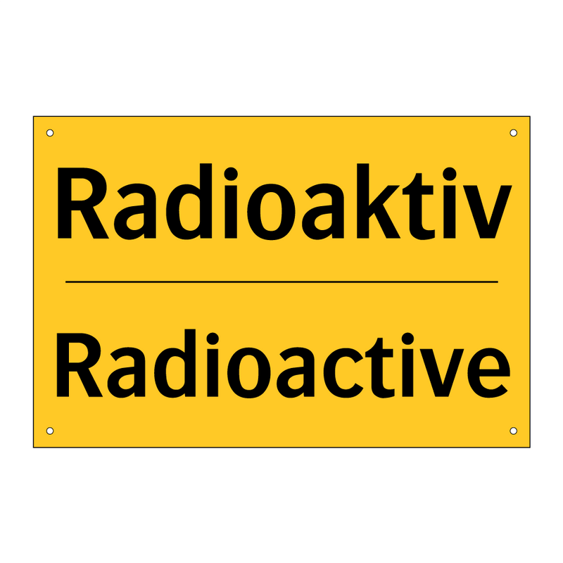 Radioaktiv - Radioactive