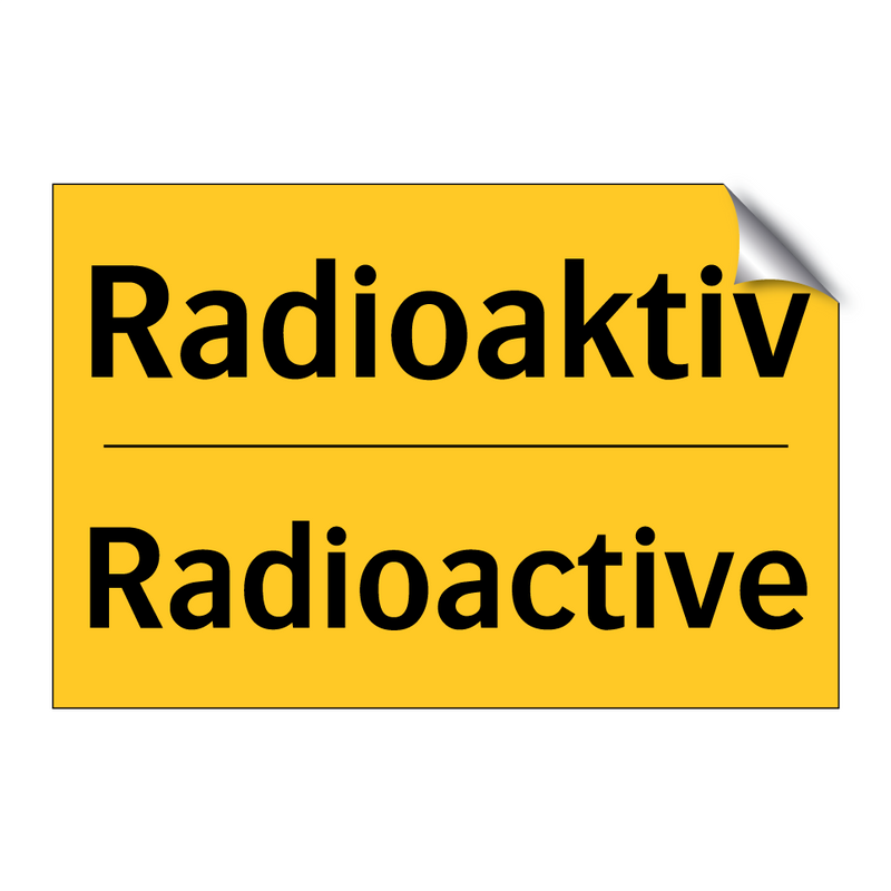 Radioaktiv - Radioactive